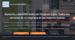 Desktop Screenshot of administradordefincasgijon.com